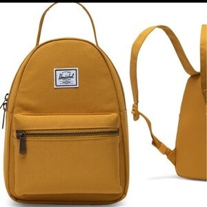 Herschel Supply Company Yellow Mini Backpack